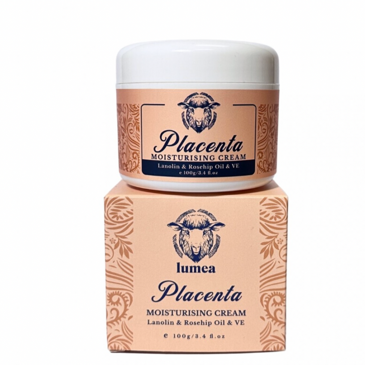 Lumea moisturising placenta cream 100g – Bio Herb NZ