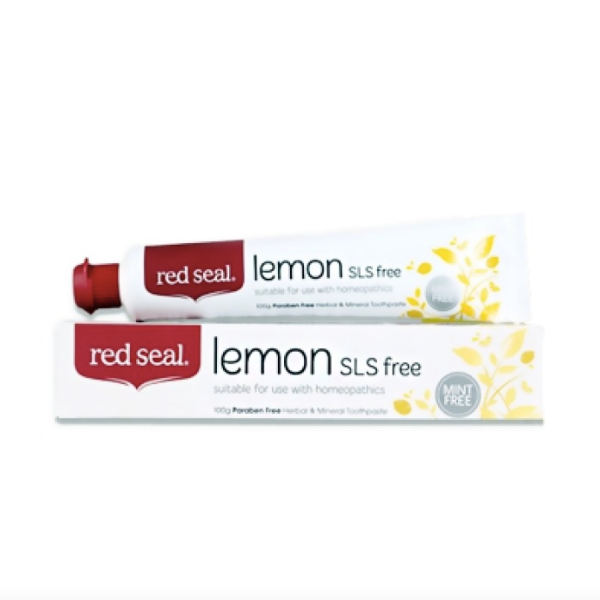 Red Seal Toothpaste Lemon Sodium Lauryl Sulphate Free 100g (3 Packs Red Seal Toothpaste Lemon Sodium Lauryl Sulphate Free 100g (3 Packs
