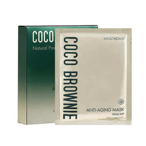 Coco Brownie Anti-Aging Face Mask 7pcs Prevention + Repair Double effect on skin