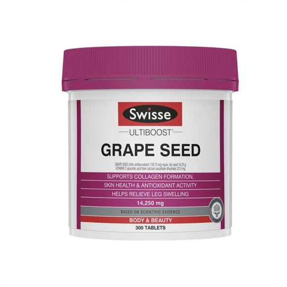 Swisse Grape Seed 14,250mg 300 Tablets