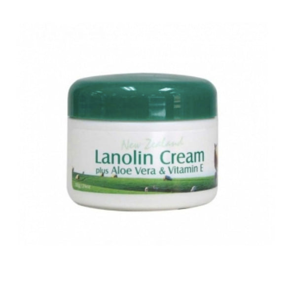 New Zealand lanolin cream plus Aloe Vera & Vitamin E 100g