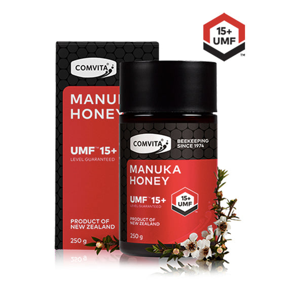 New Zealand Comvita UMF™ 15+ Manuka Honey 250g-Genuine UMF™ Manuka Honey