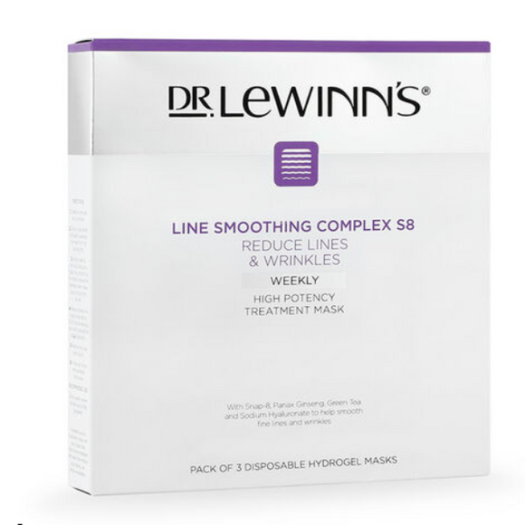 Dr. Lewinn's Line Smoothing Complex LSC High Potency Treatment Masks 3 PCS