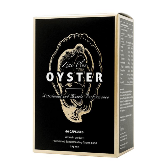 Unichi Oyster Extract Plus Zinc 60 Capsules