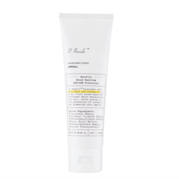 Unichi 11 Pearls Sunscreen Lotion SPF50+ 60ml
