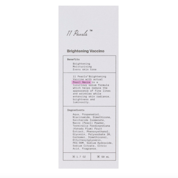Unichi 11 Pearls Brightening Vaccine 50ml/1.7 OZ