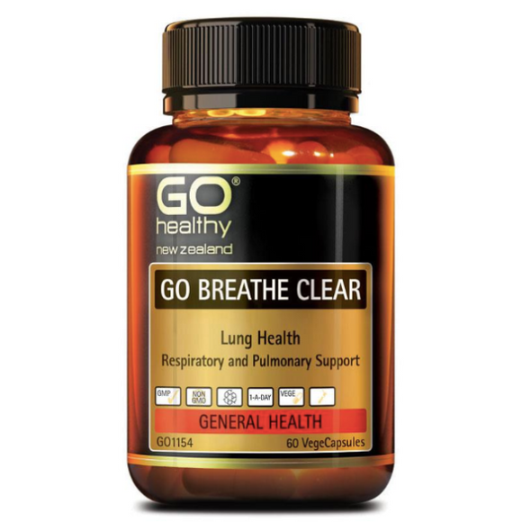 Go Healthy Breathe Clear 60 Vege Capsules