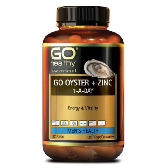 Go Healthy Oyster & Zinc 120 Vege Capsules