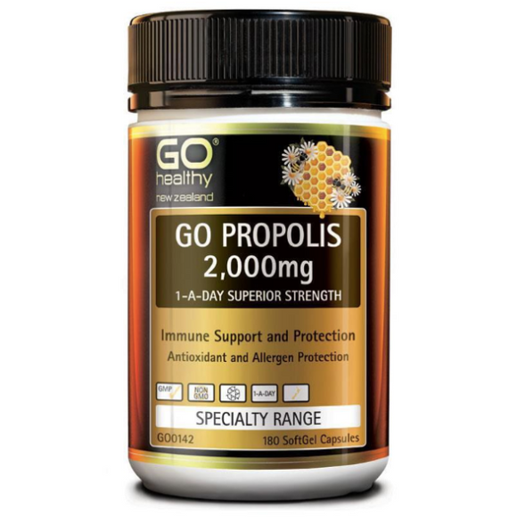 Go Healthy Propolis 2000mg 180 Capsules