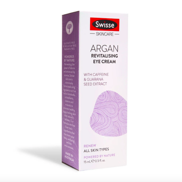 Swisse Argan Revitalising Eye Cream 15ml
