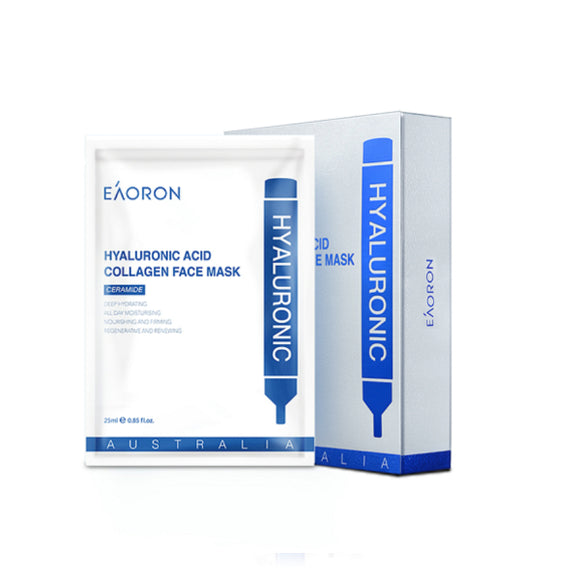 Eaoron Hyaluronic Acid Collagen Hydrating White Face Mask 5Pcs 25g