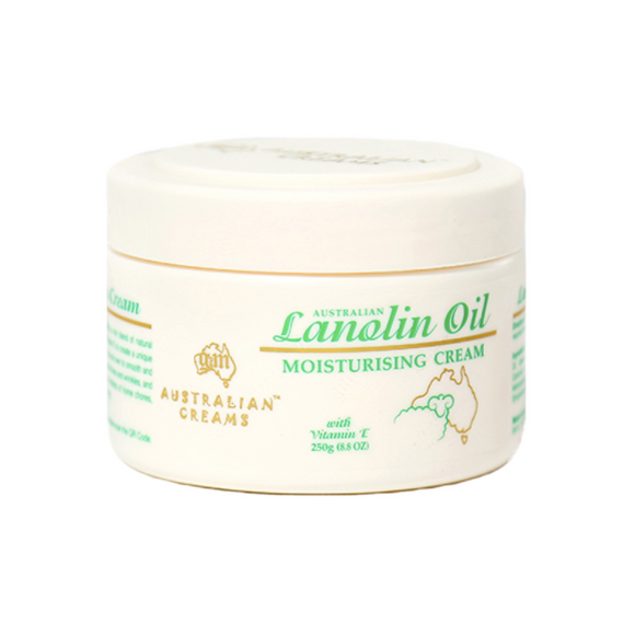G & M Australian Lanolin Oil Moisturising Cream - 250g