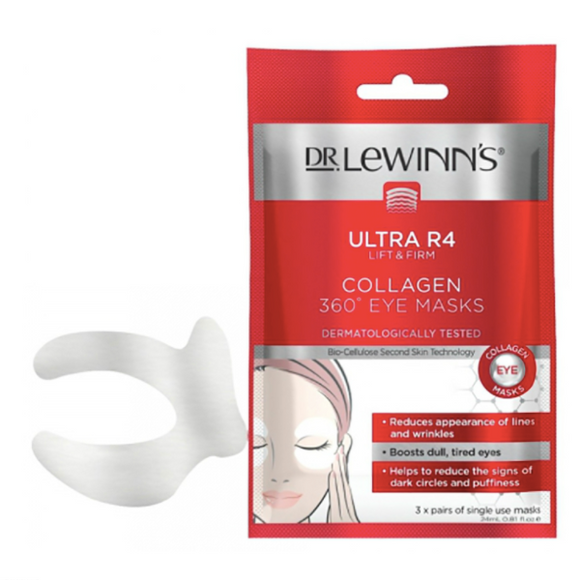 Dr LeWinn's Ultra R4 Collagen 360 Eye Masks 3 Pcs