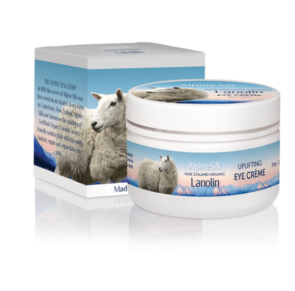 Alpine Silk Organic Lanolin Eye Creme 30g