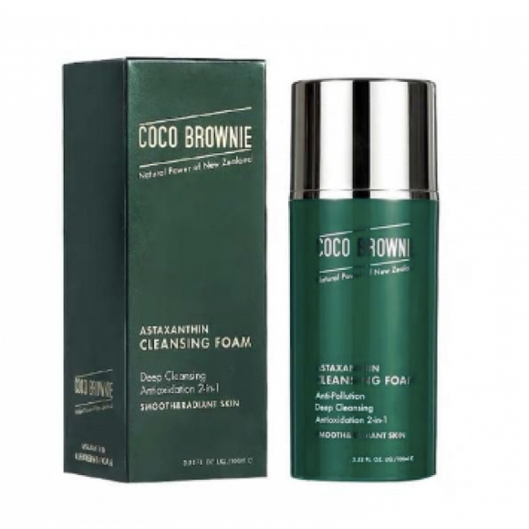 Coco Brownie Astaxanthin Foam Cleanser 100ml Skin care starts with cleansing(08/2022)
