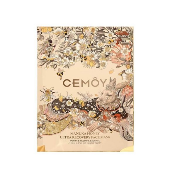 Cemoy-Manuka Honey Ultra Recovery Face Mask 28ml x 5 Sheets