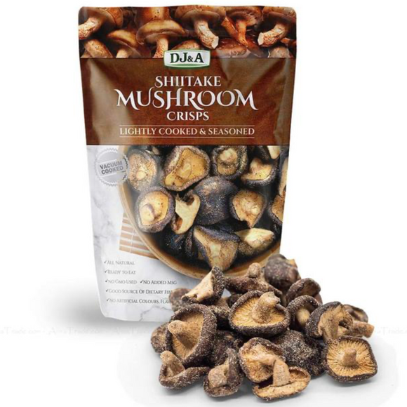 DJ&A SHIITAKE MUSHROOM CRISPS 150G