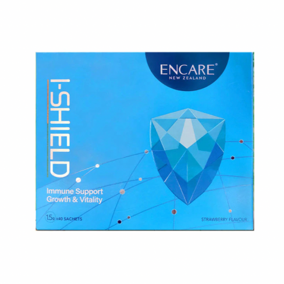 Encare Immune Shield for Children's  growth and vitality strawberry flavour 1.5g x 40 sachets