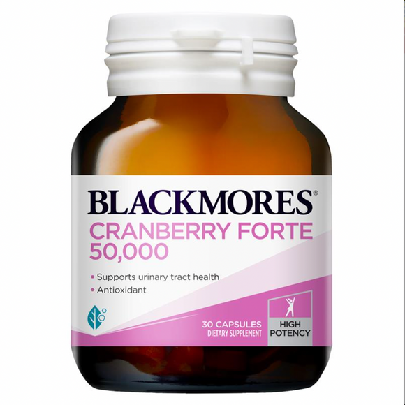 Blackmores Cranberry Forte 50000mg 30 Capsules