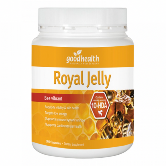 Good Health Royal Jelly Bee 365 Capusles with 10-HDA