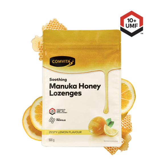 Comvita Manuka Honey Lozenges 500g  Lemon and Honey 100 PCS Lozenges