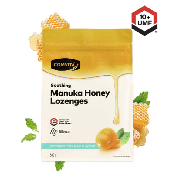 Comvita Manuka Honey Lozenges 500g Cool Mint 100 PCS Lozenges
