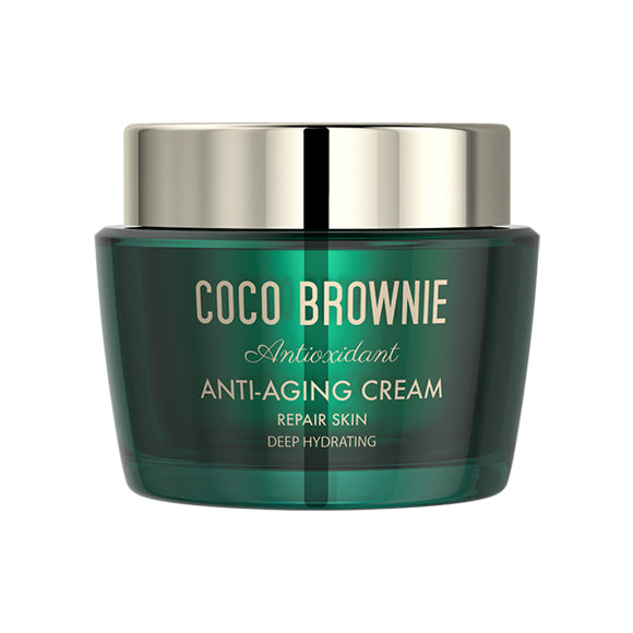 Coco Brownie Anti-Aging Skin Repair Cream 50ml Excellent anti-oxidant and deeply nourishes, revitalizes the skin(09/2022)
