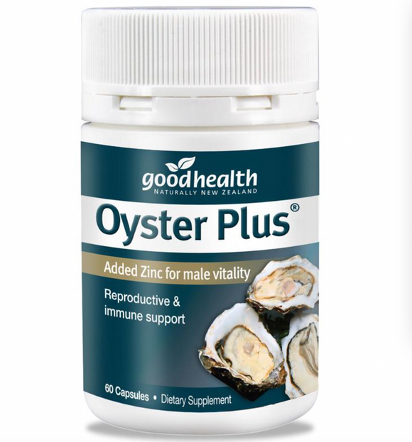 Good Health Oyster Plus Added Zinc 60 Capsules