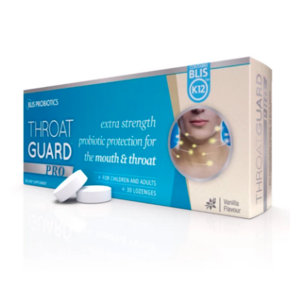 Blis Throat Guard Pro with BLIS K12™ Lozenges  Vanilla