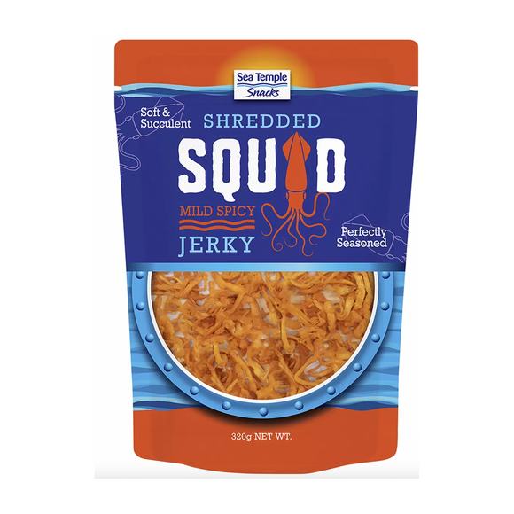 Sea Temple Spicy Shredded Squid 320g